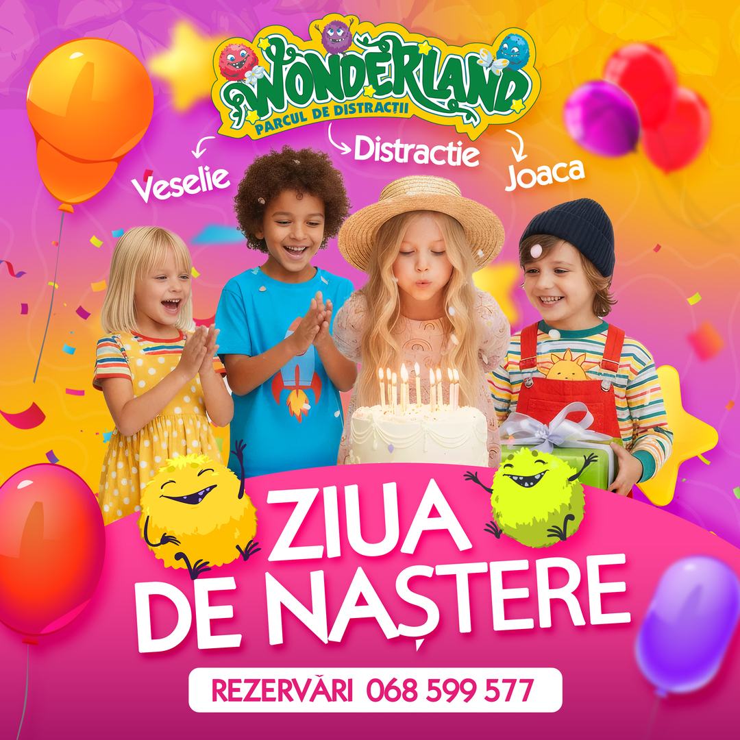 Sărbătorește la Wonderland
